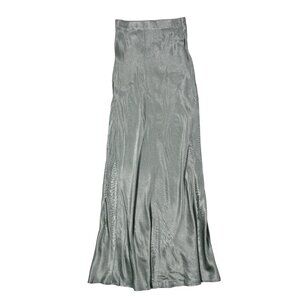 Bec & Bridge Cheri Slip Maxi Skirt in Green